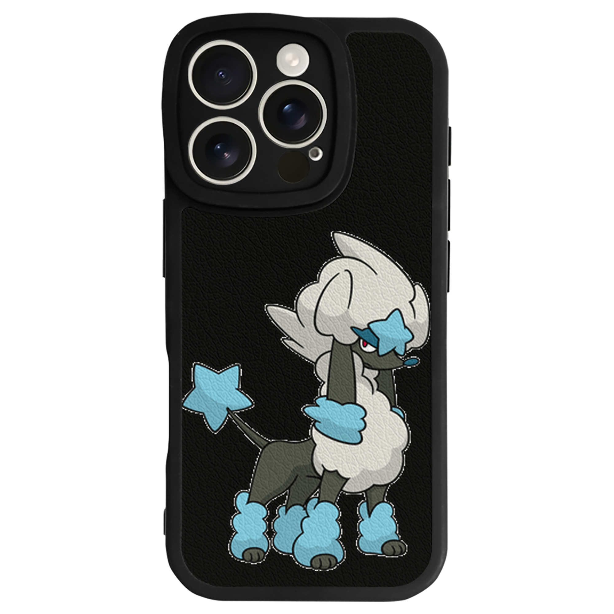 （画像用） ポケットモンスター Pokémon 【iPhone 16シリーズ対応】シリコンスマホケース（レザー調） 材質：シリコン